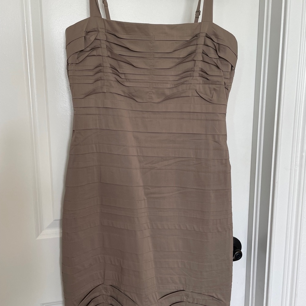 BCBG Tan Dress NWT